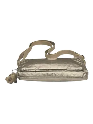 Kipling ✪ Eve Lightweight Crossbody Handbag Bag ✪ Monkey Keychain ✪ Metal Gold thumbnail 7