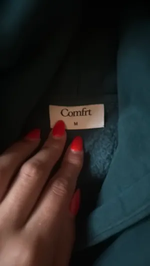 dark green comfort hoodie  thumbnail 2