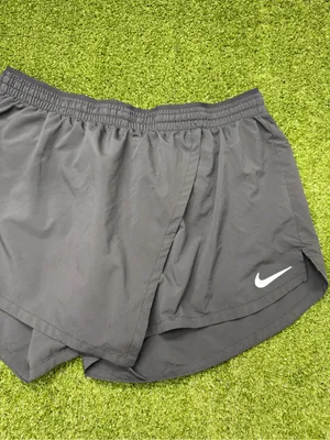 Nike Black Grey Skort Athletic Pull On Shorts Skirt Flap Dri-Fit Pickleball XL thumbnail 2