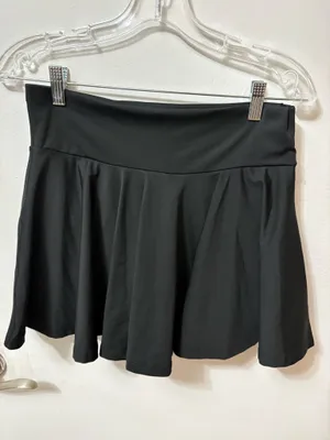 Black High Waist Tennis/Sporty Skort" thumbnail 4