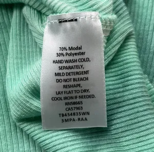 : Ribbed Green Deep Sea- Green Dewkist Tee thumbnail 5