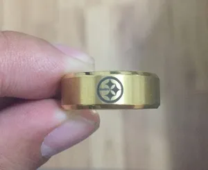 Gold Pittsburgh Steelers Ring thumbnail 3