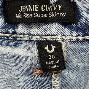 True Religion Women's 30 Jennie Curvy Big T Mid Rise Skinny Jeans‎ Blue NWT thumbnail 13