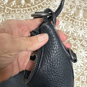 Luck Brand Black Leather Hobo Bag/ Tote thumbnail 10