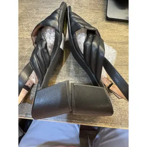 New LINEA PAOLO Size 8 ISABEL Strappy Crossover Sandals‎ Heels Shoes thumbnail 8