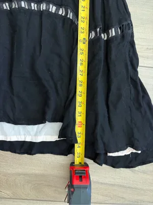 Revolve X Bless’ed are the Meek Straight to the Point Black Y2K Punk Mini Dress thumbnail 8