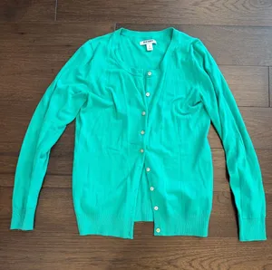 Old Navy Green Cardigan Size Small - C54-049 thumbnail 1