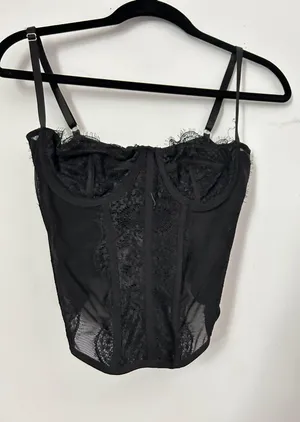 Amazon Black Corset Top. thumbnail 4