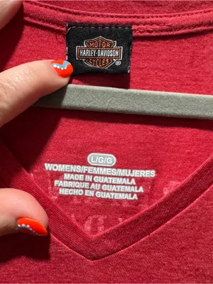 Women’s Harley Davidson shirt thumbnail 3