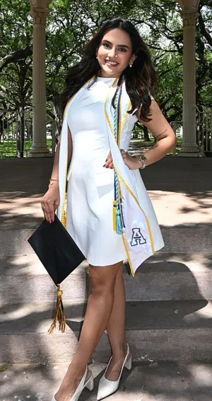 Commence white grad dress  thumbnail 5