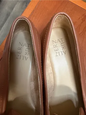 Naturalizer Women’s Cognac Buckle Loafers Comfort Flats. Size: US 7.5 thumbnail 5