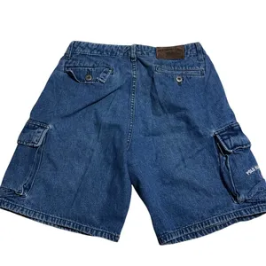 Vintage Polo Ralph Lauren Cargo Denim Shorts Jean Women's Plus Size 18 thumbnail 2
