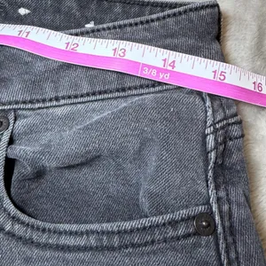 American Eagle Womens Size 8 Mom Jean Black Denim High Rise Stretch Casual thumbnail 9