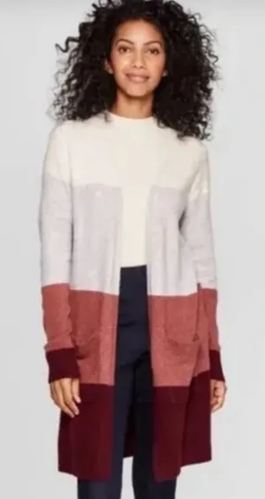 a new day Women's Colorblock Cardigan thumbnail 1