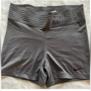 Nike Women's Athletic Gray Shorts M thumbnail 1