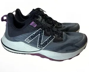 New Balance All Terrain Trail Nitrel Grey Purple Dynasoft Shoe Women’s Size 9 thumbnail 1