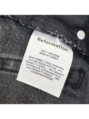 Reformation Charlie Shorts 29‎ Havana Button Fly Resort Wear Quiet Luxury Casual thumbnail 7