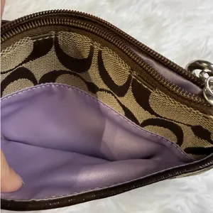 Coach Brown Wristlet thumbnail 3