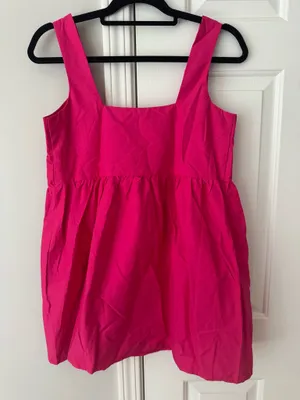 Anthropologie Daily Practice Split-Neck Babydoll Mini Dress, Size XS thumbnail 11