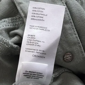 Free People Marci Coverall Jumpsuit in Washed Army Grunge Work Outdoors M‎ thumbnail 11