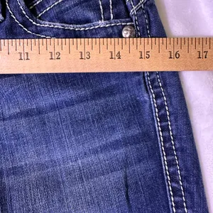 Rock Revival Dark Blue Flare Jeans thumbnail 3