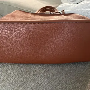J. Crew all day roasted chestnut leather tote thumbnail 9