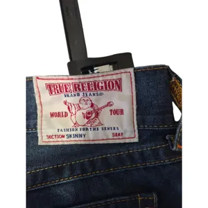 True Religion Jeans Mens 36 Dark Wash 100% Cotton Y2K Streetwear Casual thumbnail 6