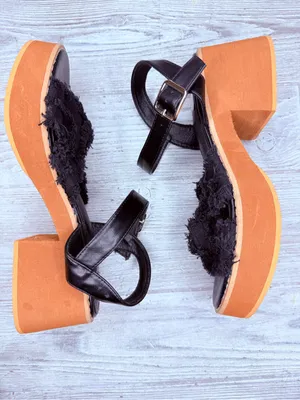 Nwt urban outfitters Rocket Dog Emily Platform Heel chunky heels shoe sandal 8.5 thumbnail 3