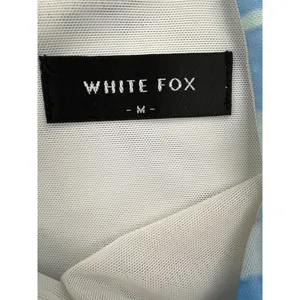 White Fox Boutique - Sleeveless Crop Top in Blue thumbnail 2