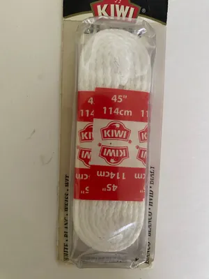 KIWI Sport 1 pair White Shoelace Size undefined thumbnail 3