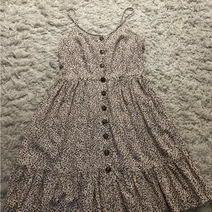 Japna Black and Cream Spaghetti Strap Mini Dress Size M thumbnail 9