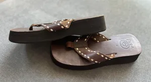 REEF Platform Leather Sandals thumbnail 1