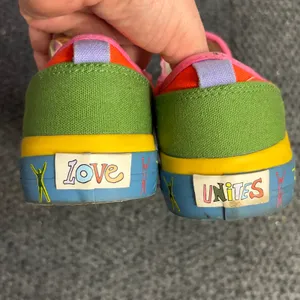 Adidas Love Unites Nizza Slip-On Pride Rainbow Sneakers GW2421 Mens 5 Womens 6 thumbnail 6