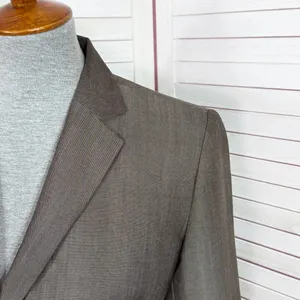 Ann Taylor Wool Blend‎ Blazer Jacket Taupe Brown Size 6 thumbnail 5