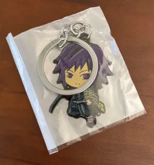 Boutique Demon Slayer Giyu Tomioka Kawaii Anime Keychain thumbnail 3