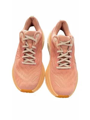 HOKA Solimar Running Shoes Womens 10.5 Peach Cream Athletic thumbnail 6