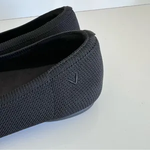 Vivaia Women's‎ Bibi Pointed-Toe Bow Flats (Azura) in Black thumbnail 8