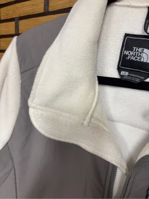 The north face white polartec fleece size large thumbnail 7