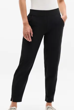 Athleta Black Brooklyn Mid‎ Rise Ankle Travel Pant Women’s Sz 4 thumbnail 1