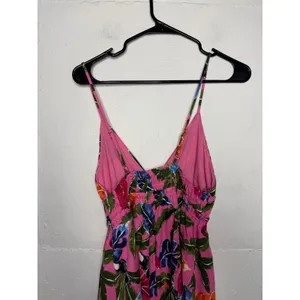 NEW By the River Pink Tropical Floral Maxi Dress Size Medium thumbnail 5
