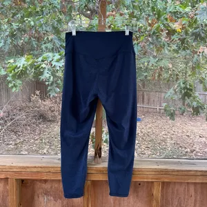 Quince Women's Dark Blue Workout Leggings Size L thumbnail 2