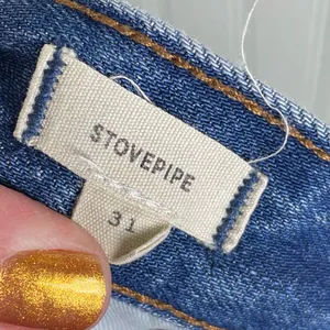 Madewell Rigid Stovepipe Jeans in Portsmouth Wash Women's Size 31 AJ206 Cotton thumbnail 6