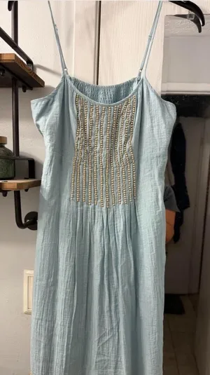 Bcbgmaxazria Women's Blue and Green Dress thumbnail 1