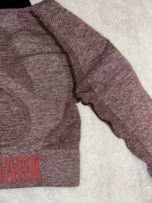 Flex Gymshark Cropped Long Sleeve Crop Top thumbnail 13