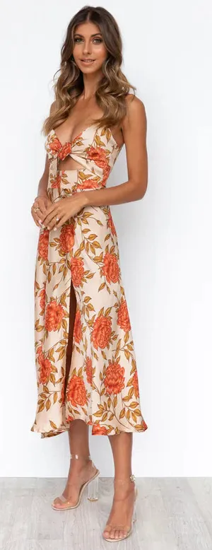 Floral dress thumbnail 1
