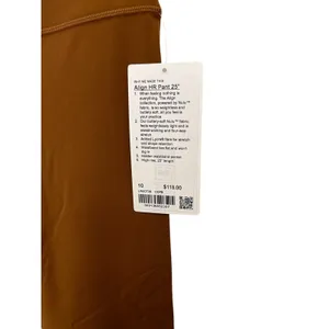 NEW Lululemon Align High-Rise Pant 25"Copper Brown Size: 10 thumbnail 7