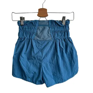 Free People FP Movement "The Way Home Shorts" Blue Sz XS thumbnail 3