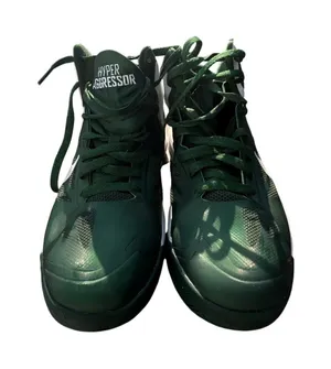 Womens Nike Hyperaggressor TB 524871‎ 300 Green Basketball 2012 Sneakers Shoes thumbnail 1