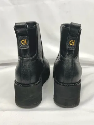 Cole Haan ZERØGRAND City Wedge Chelsea Boots Sz 6.5 Booties Leather Side-Zip thumbnail 7