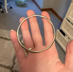 Sliver bangle bracelet Silver thumbnail 1